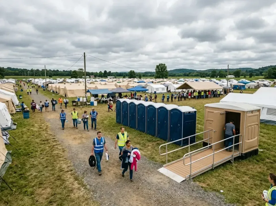 disaster-relief-camp-restrooms-010 — frequently asked questions, Dumpster & Portable Bathrooms Rental in Rancho Mission Viej…
